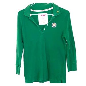 Victoria’s Secret PINK collared preppy 3/4 sleeve